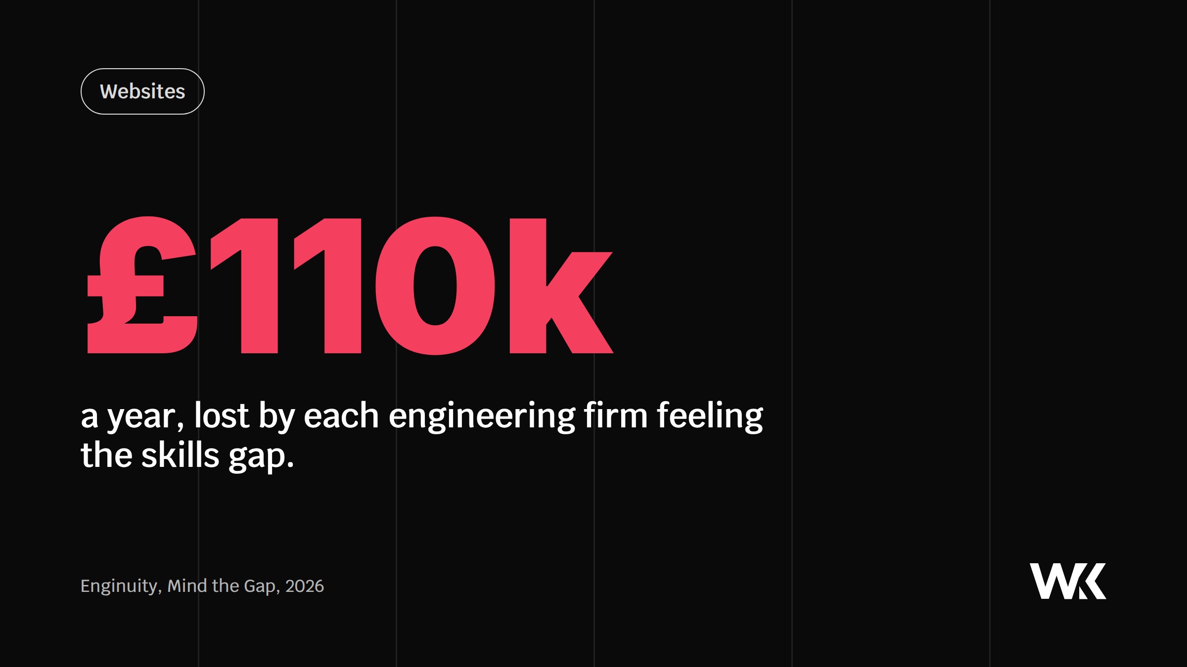 The £110k skills gap your website can quietly close